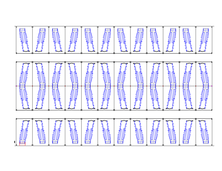 Remodel farrowing crate layout